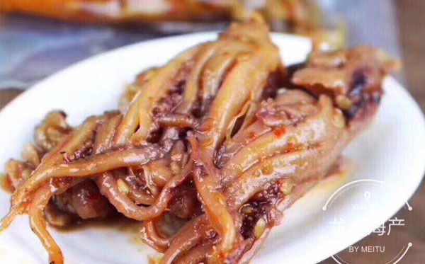 香辣魷魚頭、八捎頭